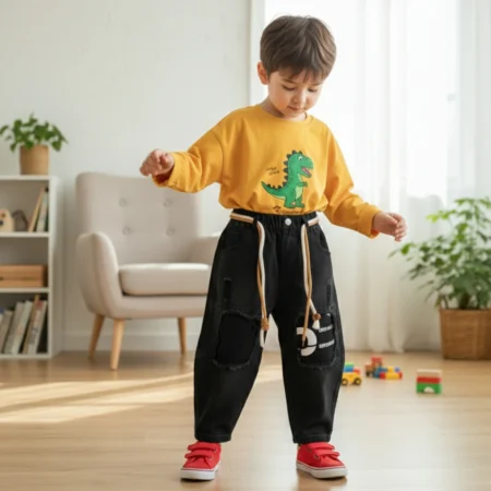 Boys Baggy Denim Jeans