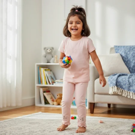 Girls' Ruffle Hem Flare Leggings