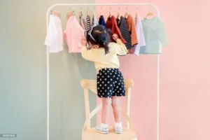 Kids wearing comfortable clothes for daily activities
